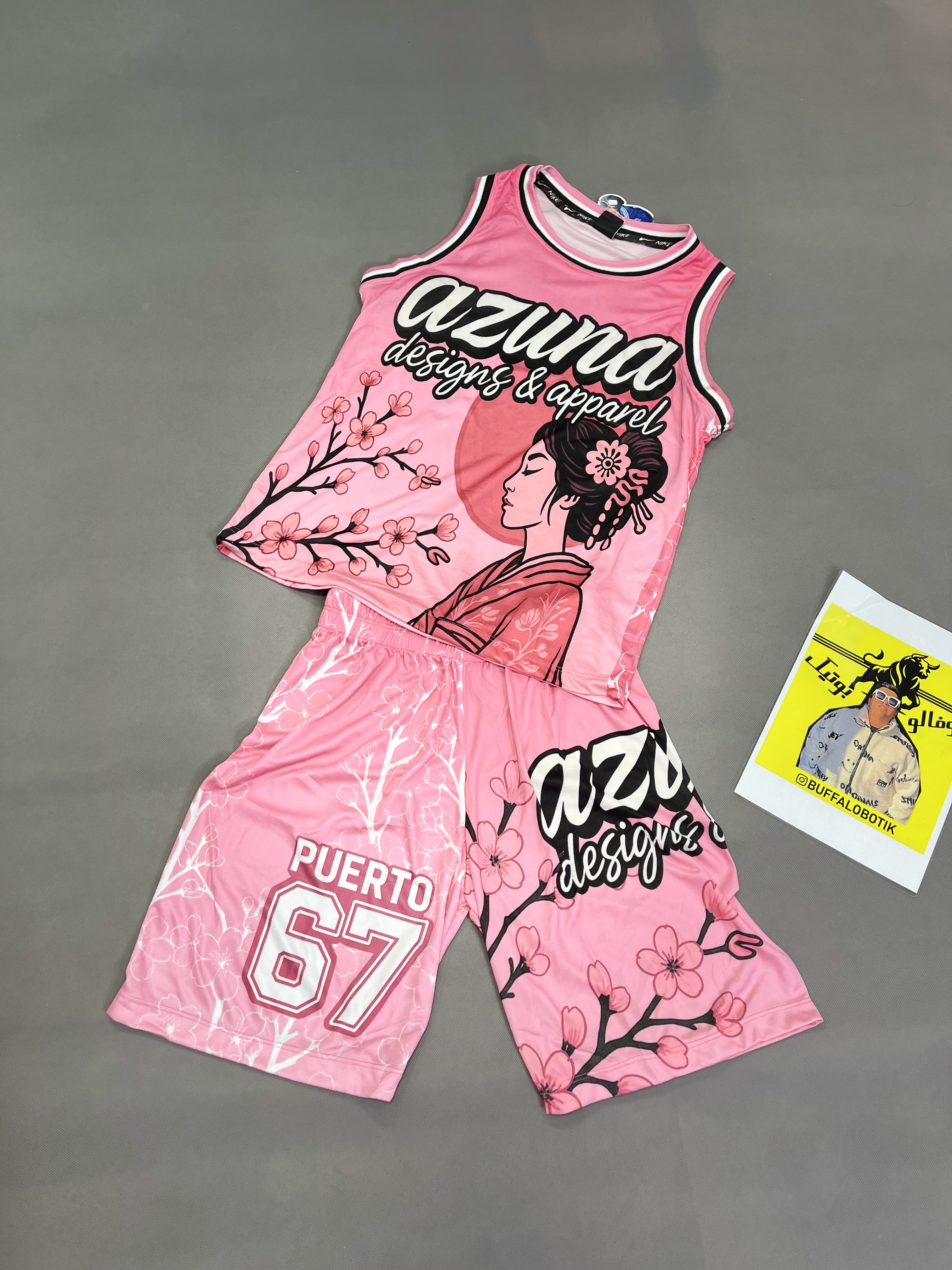 ست رکابی شلوارک صورتی ژاپنی خانوم یایا