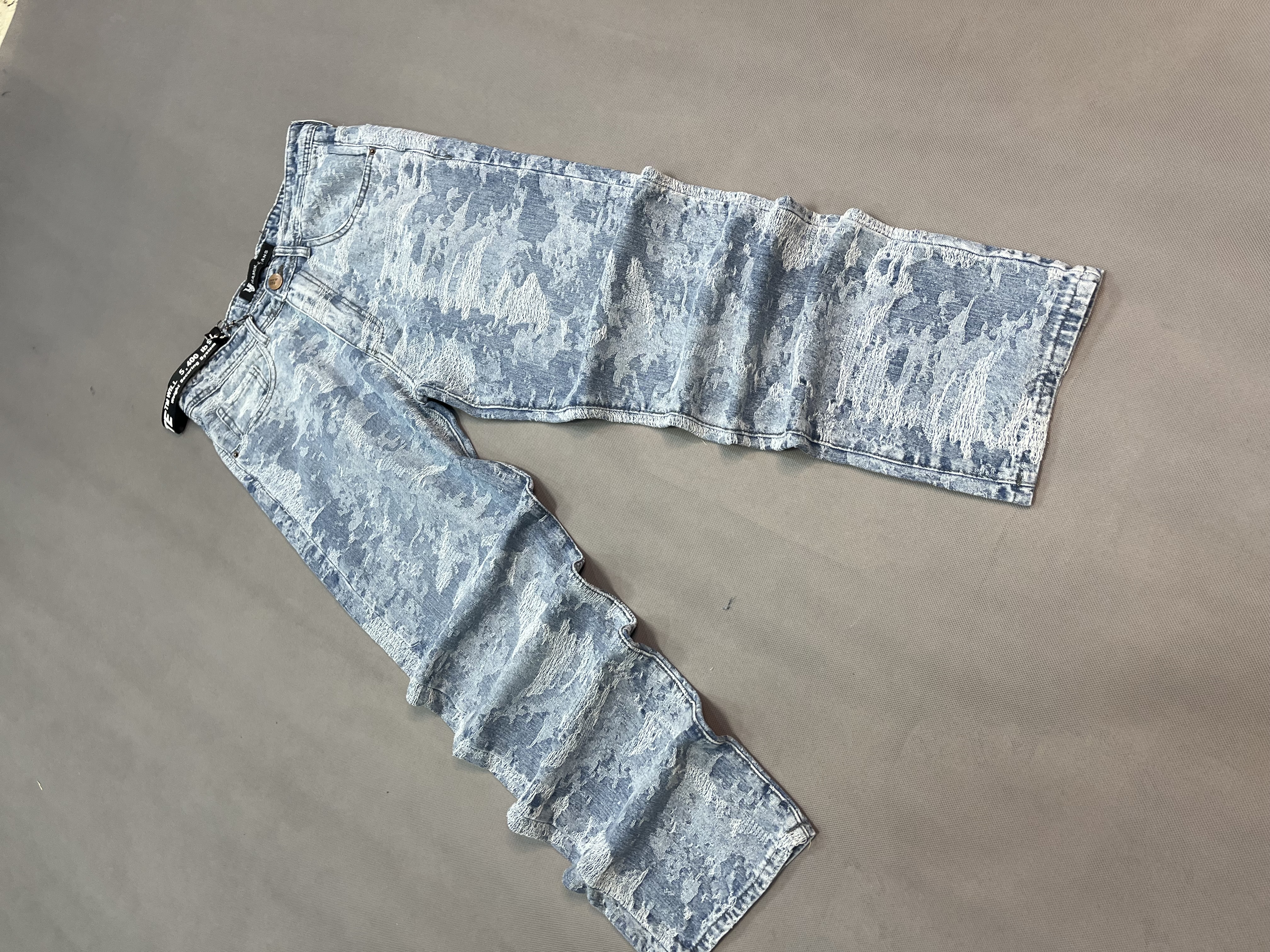 شلوارلی بگ ابی روشن مردانه شلواربگ مردانه پارچه وارداتی خاص